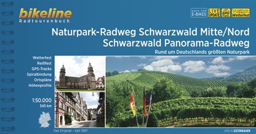 Naturpark-Radweg Schwarzwald Mitte/Nord - Schwarzwald Panorama-Radweg (Paperback)