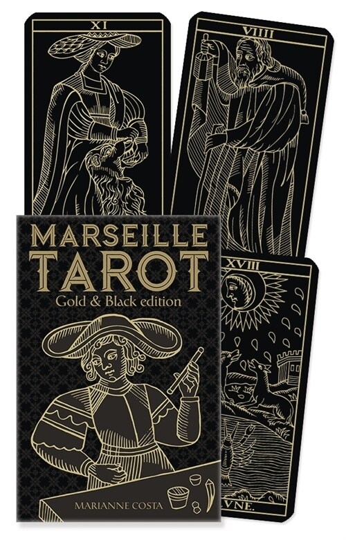 Marseille Tarot: Gold and Black Edition (Other)