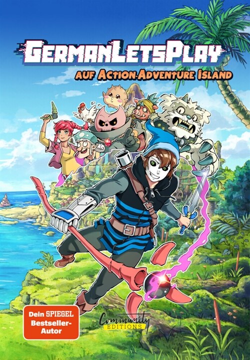 GermanLetsPlay: Auf Action-Adventure-Island (Hardcover)