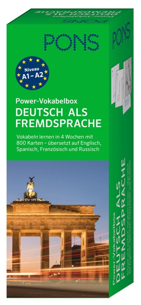 PONS Power-Vokabelbox Deutsch als Fremdsprache (Book)