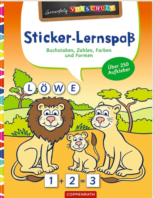 Sticker-Lernspaß (Wilde Tiere) (Pamphlet)