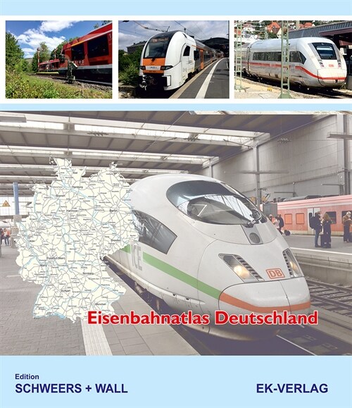 Eisenbahnatlas Deutschland (Hardcover)