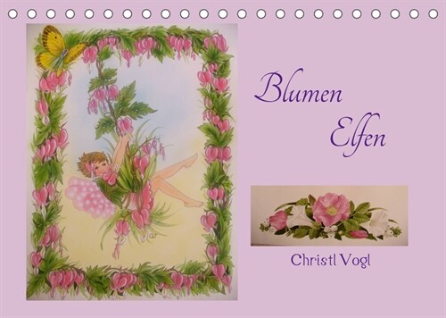 Blumen Elfen (Tischkalender 2023 DIN A5 quer) (Calendar)