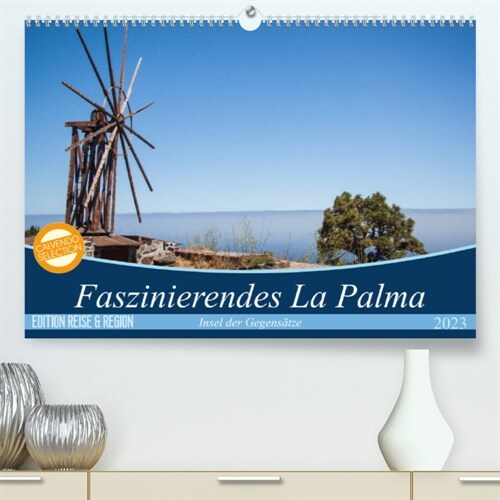 Faszinierendes La Palma (Premium, hochwertiger DIN A2 Wandkalender 2023, Kunstdruck in Hochglanz) (Calendar)