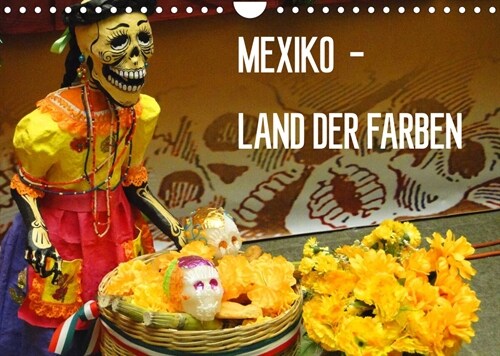 Mexiko - Land der Farben (Wandkalender 2023 DIN A4 quer) (Calendar)