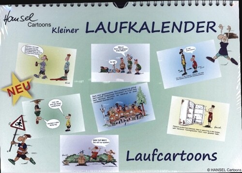 HANSELs kleiner Laufkalender (Wandkalender 2023 DIN A4 quer) (Calendar)