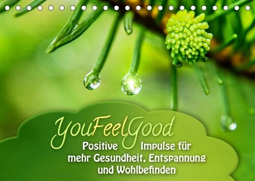 YouFeelGood - Positive Impulse fur mehr Gesundheit, Entspannung und Wohlbefinden (Tischkalender 2023 DIN A5 quer) (Calendar)