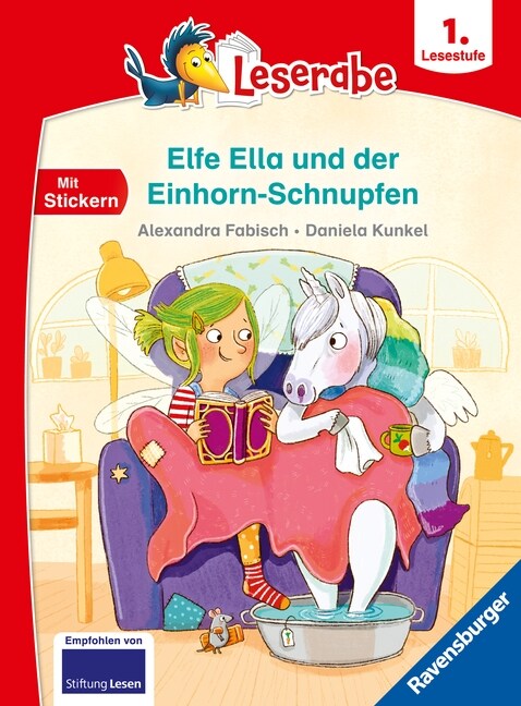 Elfe Ella und der Einhorn-Schnupfen - Leserabe ab 1. Klasse - Erstlesebuch fur Kinder ab 6 Jahren (Hardcover)