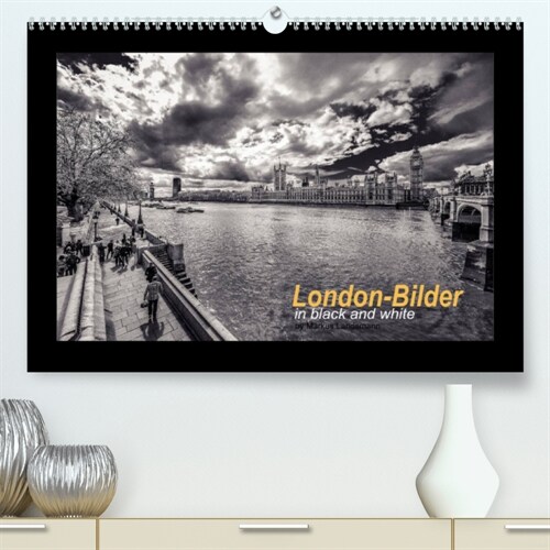 London-Bilder (Premium, hochwertiger DIN A2 Wandkalender 2023, Kunstdruck in Hochglanz) (Calendar)