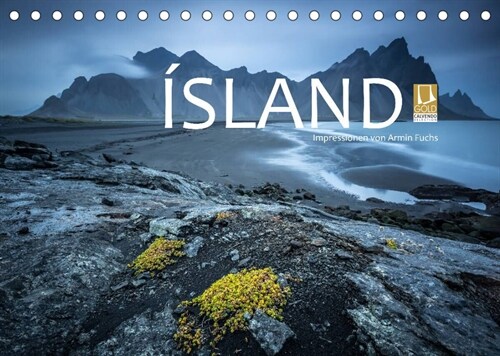 Island Impressionen von Armin Fuchs (Tischkalender 2023 DIN A5 quer) (Calendar)