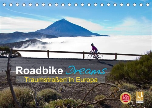 Roadbike Dreams. Traumstraßen in Europa (Tischkalender 2023 DIN A5 quer) (Calendar)