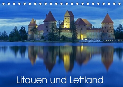 Litauen und Lettland (Tischkalender 2023 DIN A5 quer) (Calendar)