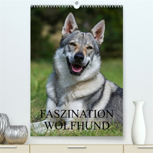 Faszination Wolfhund (Premium, hochwertiger DIN A2 Wandkalender 2023, Kunstdruck in Hochglanz) (Calendar)