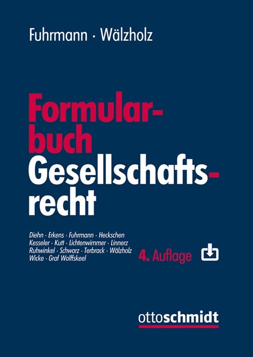 Formularbuch Gesellschaftsrecht (Hardcover)