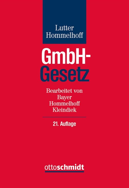 GmbH-Gesetz (Hardcover)