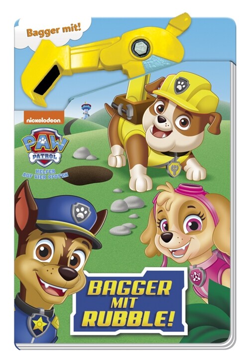 PAW Patrol: Bagger mit Rubble! (Board Book)