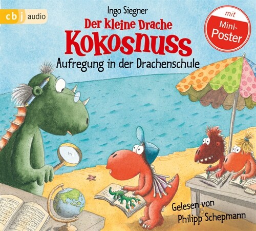 Der kleine Drache Kokosnuss - Aufregung in der Drachenschule, 1 Audio-CD (CD-Audio)