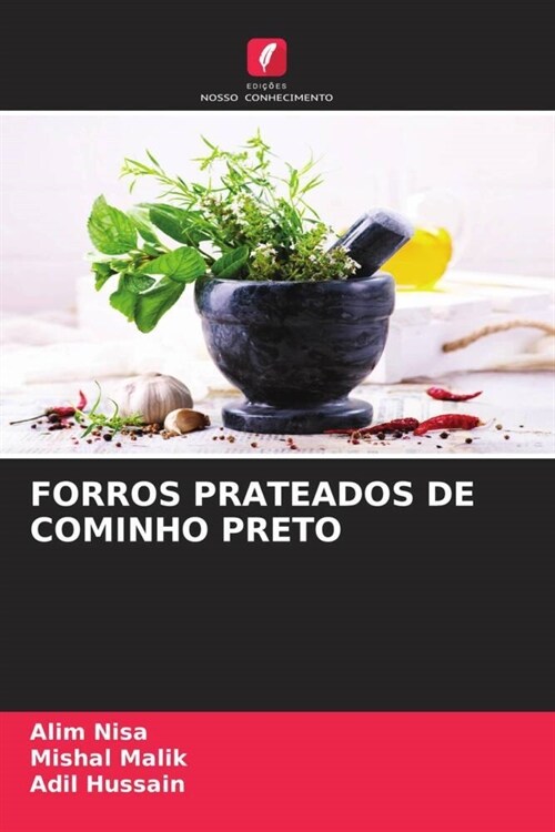 FORROS PRATEADOS DE COMINHO PRETO (Paperback)