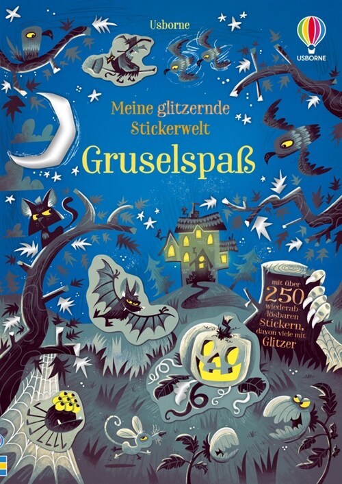 Meine glitzernde Stickerwelt: Gruselspaß (Paperback)