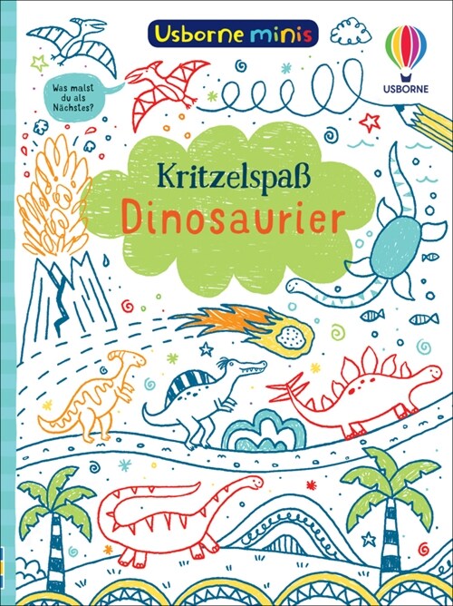 Usborne Minis: Kritzelspaß Dinosaurier (Paperback)