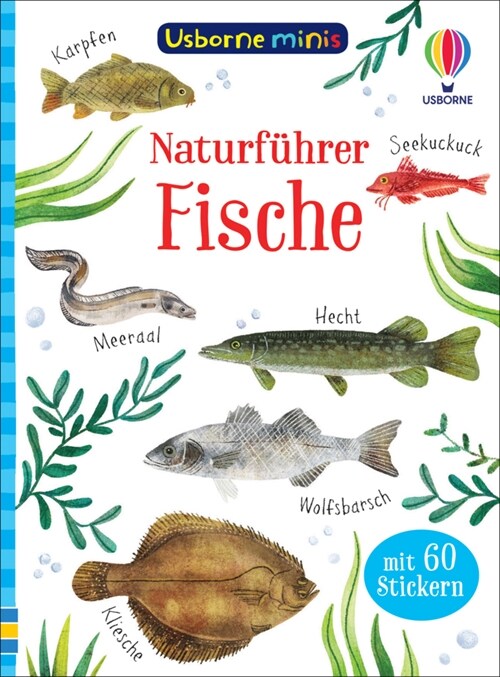 Usborne Minis Naturfuhrer: Fische (Paperback)