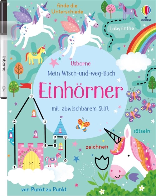Mein Wisch-und-weg-Buch: Einhorner (Paperback)