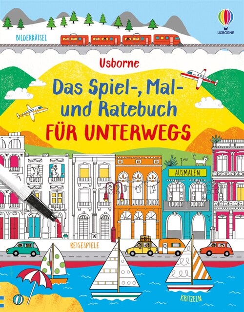 Das Spiel-, Mal- und Ratebuch fur unterwegs (Paperback)