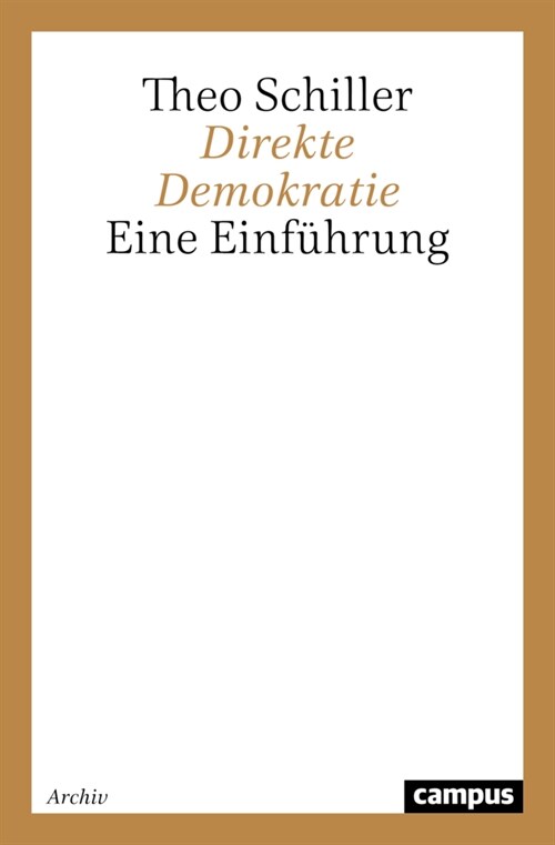 Direkte Demokratie (Paperback)