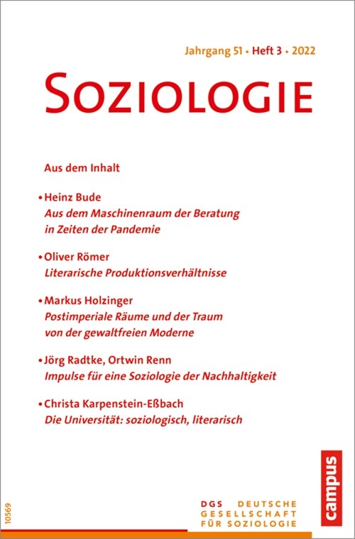Soziologie 03/2022 (Paperback)