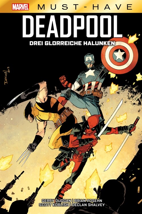 Marvel Must-Have: Deadpool - Drei glorreiche Halunken (Hardcover)