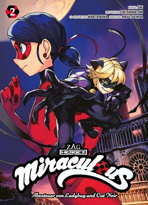 Miraculous - Die Abenteuer von Ladybug und Cat Noir (Manga) (Paperback)