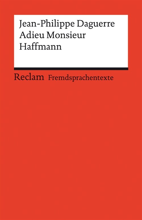 Adieu Monsieur Haffmann (Paperback)