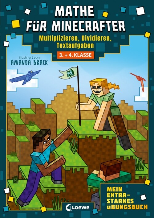 Mathe fur Minecrafter - Mein extrastarkes Ubungsbuch (Paperback)