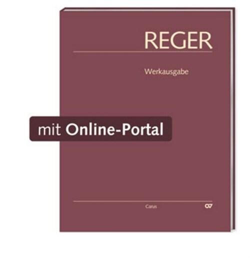 Reger-Werkausgabe, Bd. II/3 (Book)