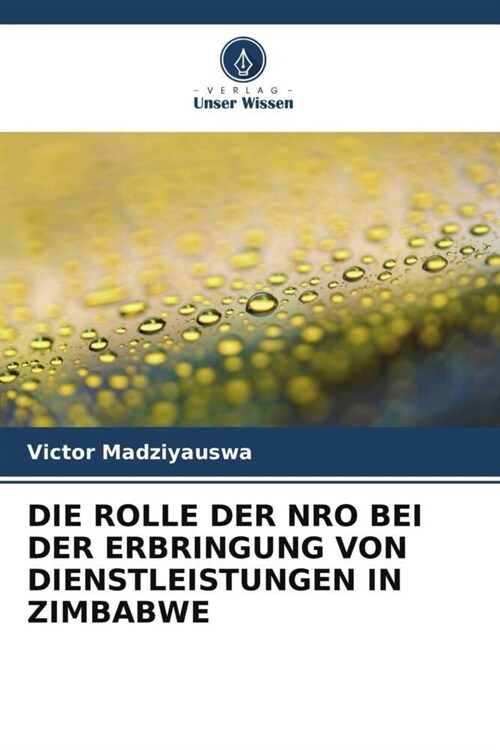 DIE ROLLE DER NRO BEI DER ERBRINGUNG VON DIENSTLEISTUNGEN IN ZIMBABWE (Paperback)