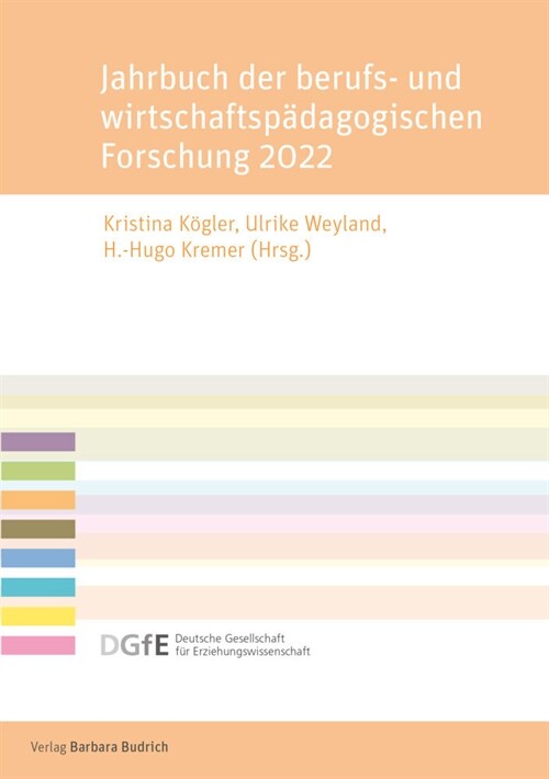 Jahrbuch der berufs- und wirtschaftspadagogischen Forschung 2022 (Paperback)