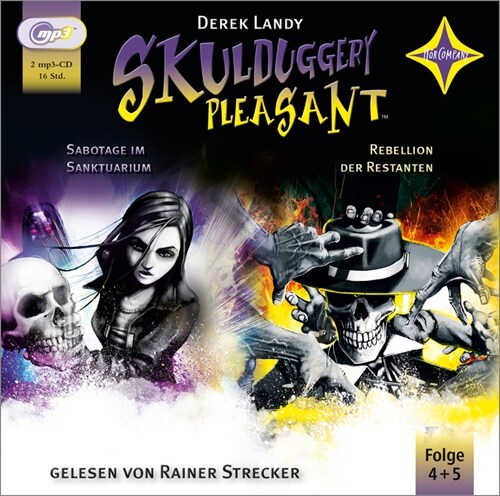 Skulduggery Pleasant - Folge 4+5, Audio-CD (CD-Audio)