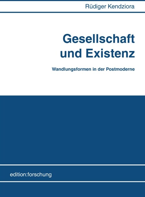 GesellschaftundExistenz (Paperback)