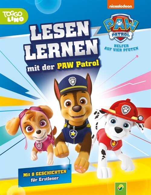 Lesen lernen mit der PAW Patrol: Mit 8 Geschichten fur Erstleser (Hardcover)