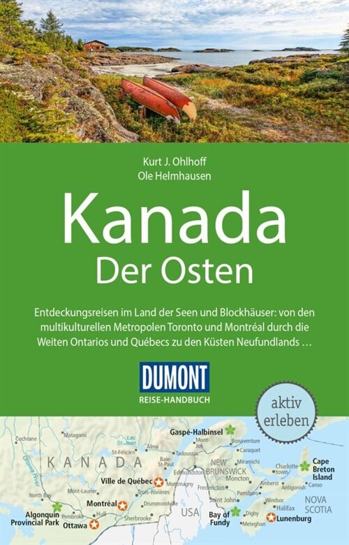 DuMont Reise-Handbuch Reisefuhrer Kanada, Der Osten (Paperback)