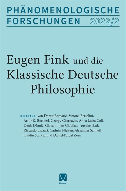 Eugen Fink und die Klassische Deutsche Philosophie (Paperback)