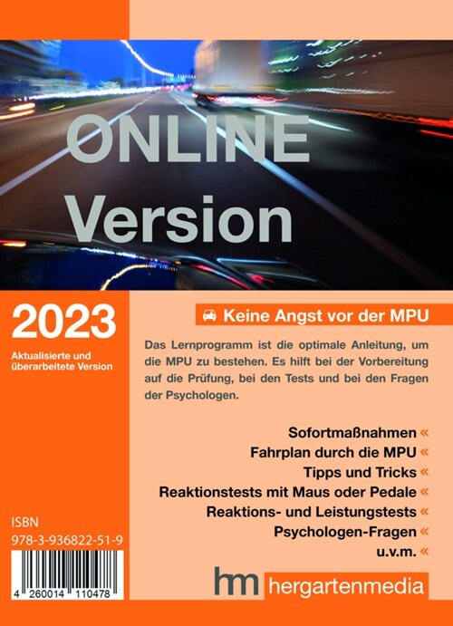 Keine Angst vor der MPU 2023 (Digital (on physical carrier))