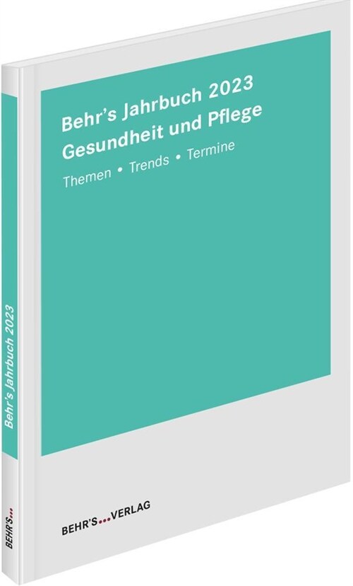 Behrs Jahrbuch 2023 Gesundheit und Pflege (Paperback)