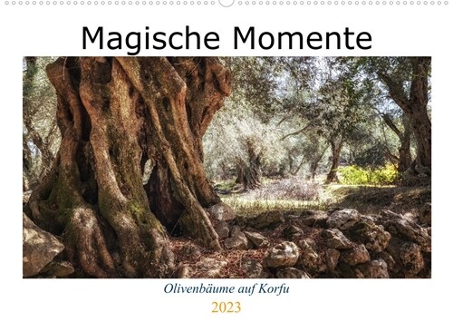 Olivenbaume auf Korfu (Wandkalender 2023 DIN A2 quer) (Calendar)