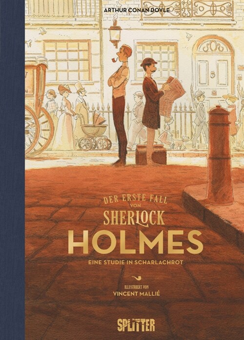 Sherlock Holmes: Eine Studie in Scharlachrot (Hardcover)