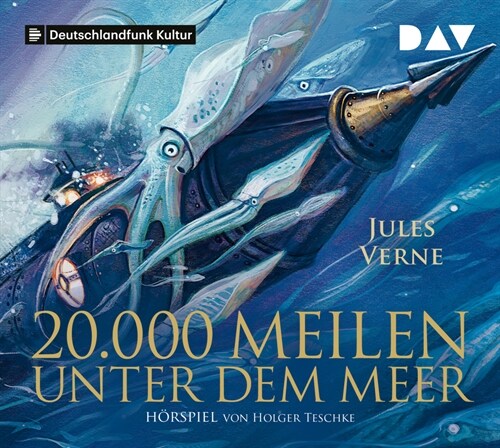 20.000 Meilen unter dem Meer, 1 Audio-CD (CD-Audio)