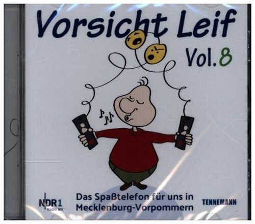 VORSICHT LEIF - Vol.8, 8 Audio-CD (CD-Audio)