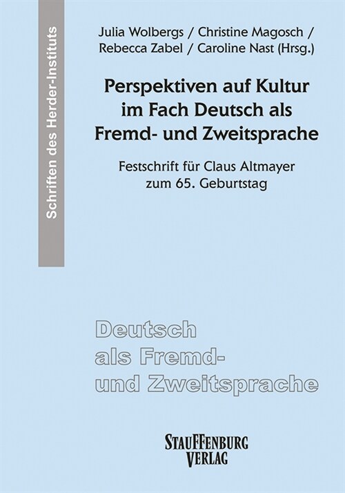 Perspektiven auf Kultur im Fach Deutsch als Fremd- und Zweitsprache (Paperback)