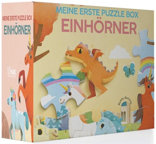 Meine Erste Puzzle Box: Einhorner (Hardcover)