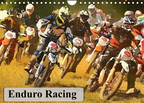 Enduro Racing (Wall Calendar 2023 DIN A4 Landscape) (Calendar)